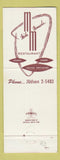 Matchbook Cover - Mike Manuche Restaurant New York City