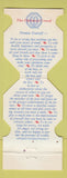 Matchbook Cover - Optimist International Club