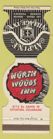 Matchbook Cover - Alpine Village Inn Denver Las Vegas Phoenix Littleton Colorado
