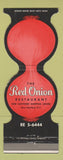 Matchbook Cover - Red Onion Restaurant New Hartford NY