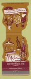 Matchbook Cover - Midway Inn Conowingo MD liquors