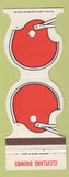 Matchbook Cover - Cleveland Browns Football WEAR