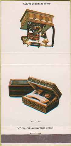 Matchbook Cover - GTE Telephones 30 Strike