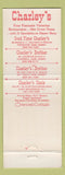 Matchbook Cover - Good Time Charley's Kingston NJ WEAR