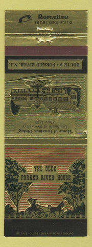 Matchbook Cover - Olde Forked River House NJ