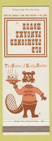 Matchbook Cover - Old Fashioned Pancake House Lincoln Park MI