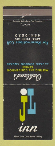 Matchbook Cover - Jack London Inn Oakland CA WEAR