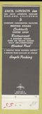 Matchbook Cover - Jack London Inn Oakland CA WEAR