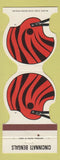 Matchbook Cover - Cincinnati Bengals Football