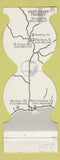 Matchbook Cover - National Marine Service Norfolk VA Houston TX New Orleans