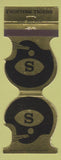 Matchbook Cover - Citizens State Bank Sealy TX High School Football Tigers 1975