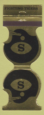 Matchbook Cover - Citizens State Bank Sealy TX High School Football Tigers 1975