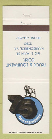 Matchbook Cover - Mack Trucks 75th Harrisonburg VA