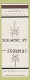 Matchbook Cover - The Skorpios Charlotte NC restaurant