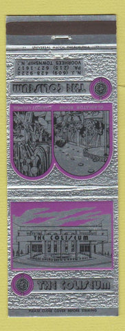 Matchbook Cover - The Coliseum Voorhees Township TN