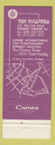 Matchbook Cover - The Coliseum Voorhees Township TN