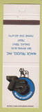 Matchbook Cover - Mack Trucks 75th Dallas TX