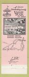 Matchbook Cover - The Carousel Portland OR