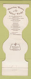 Matchbook Cover - Mansion House Berwyn PA WEAR