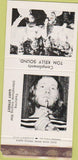 Matchbook Cover - Gary Street Musician Band WORN Yoko Ono reference