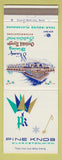 Matchbook Cover - Pine Knob Clarkston MI resort