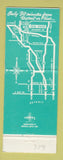 Matchbook Cover - Pine Knob Clarkston MI resort