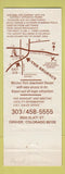 Matchbook Cover - The Regency Hotel Denver Colorado