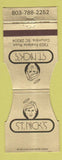 Matchbook Cover - St Nick's Columbia SC