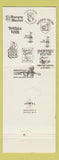 Matchbook Cover - Monterey Jack's Mountain View Rancho Bernardo CA