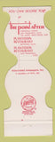 Matchbook Cover - Point After Restaurant North Hollywood CA football WEAR