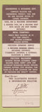 Matchbook Cover - CSS Machinery Tool Philadelphia PA WEAR