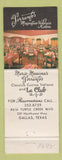 Matchbook Cover - Sorrento Pizza  Dallas TX