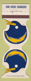 Matchbook Cover - San Diego Chargers Football 1981 ICX
