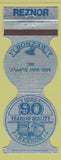 Matchbook Cover - Reznor Mid Way Supply