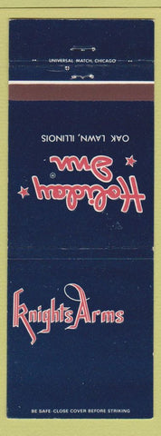 Matchbook Cover - Knights Arms Holiday Inn Oak Lawn IL