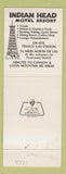 Matchbook Cover - Indian Head Motel Resort Lincoln NH
