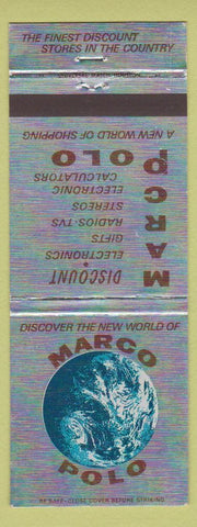 Matchbook Cover - Marco Polo Electronics Store Houston TX