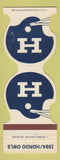 Matchbook Cover - Hondo TX Owls Football 1984 Bank