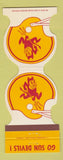 Matchbook Cover - Arizona Sundevils Football Universal Match