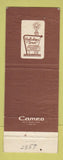 Matchbook Cover - Waterways Restaurant Frankfort KY