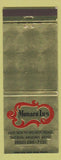 Matchbook Cover - Monaco Inn Tucson AZ