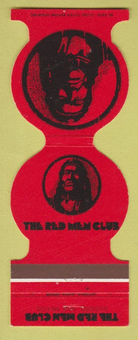 Matchbook Cover - Red Men Club Ruidoso NM Indian