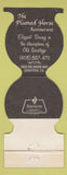 Matchbook Cover - Plumed Horse Restaurant Saratoga CA