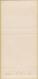 Matchbook Cover - Kyotto Sukiyaki  Gardena CA 30 Strike girlie
