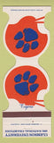 Matchbook Cover - Clemson University Tigers 1981