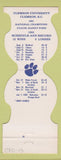 Matchbook Cover - Clemson University Tigers 1981