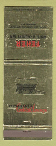 Matchbook Cover - Feher Motel Country Inn Newton NJ