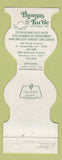 Matchbook Cover - Thomas Turtle Optician North Tonawanda Kenmore NY WEAR
