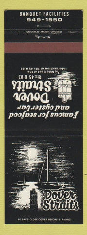 Matchbook Cover - Dover Straits Restaurant Mount Prospect IL