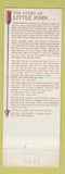 Matchbook Cover - Little John's Atlantic City NJ